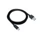 Preview: USB 3.1 Cable C male to 3.0 A male, black, 2,00m